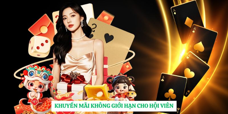 Khuyến mãi không giới hạn cho hội viên