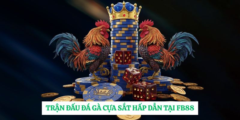 Trận đấu đá gà cựa sắt hấp dẫn tại FB88